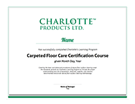 Charlotte Certificate
